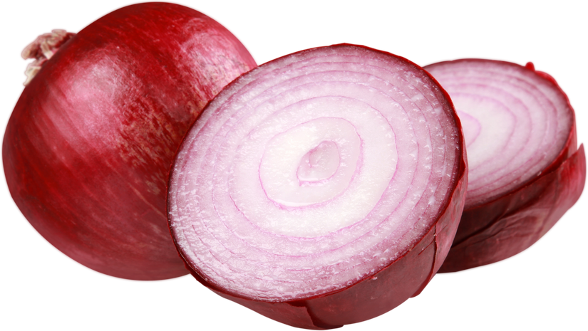 Sliced Red Onions