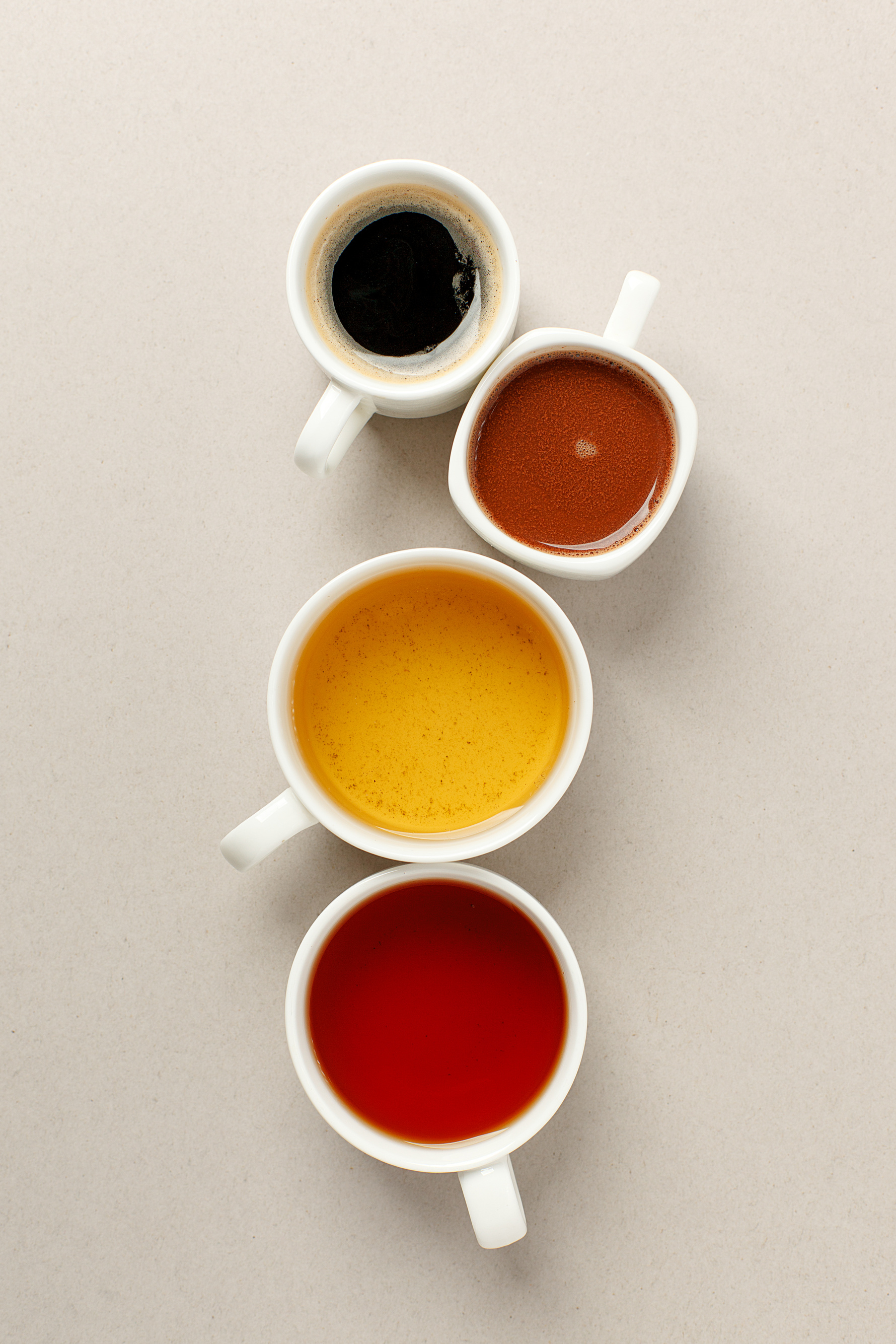 Different Hot Beverages